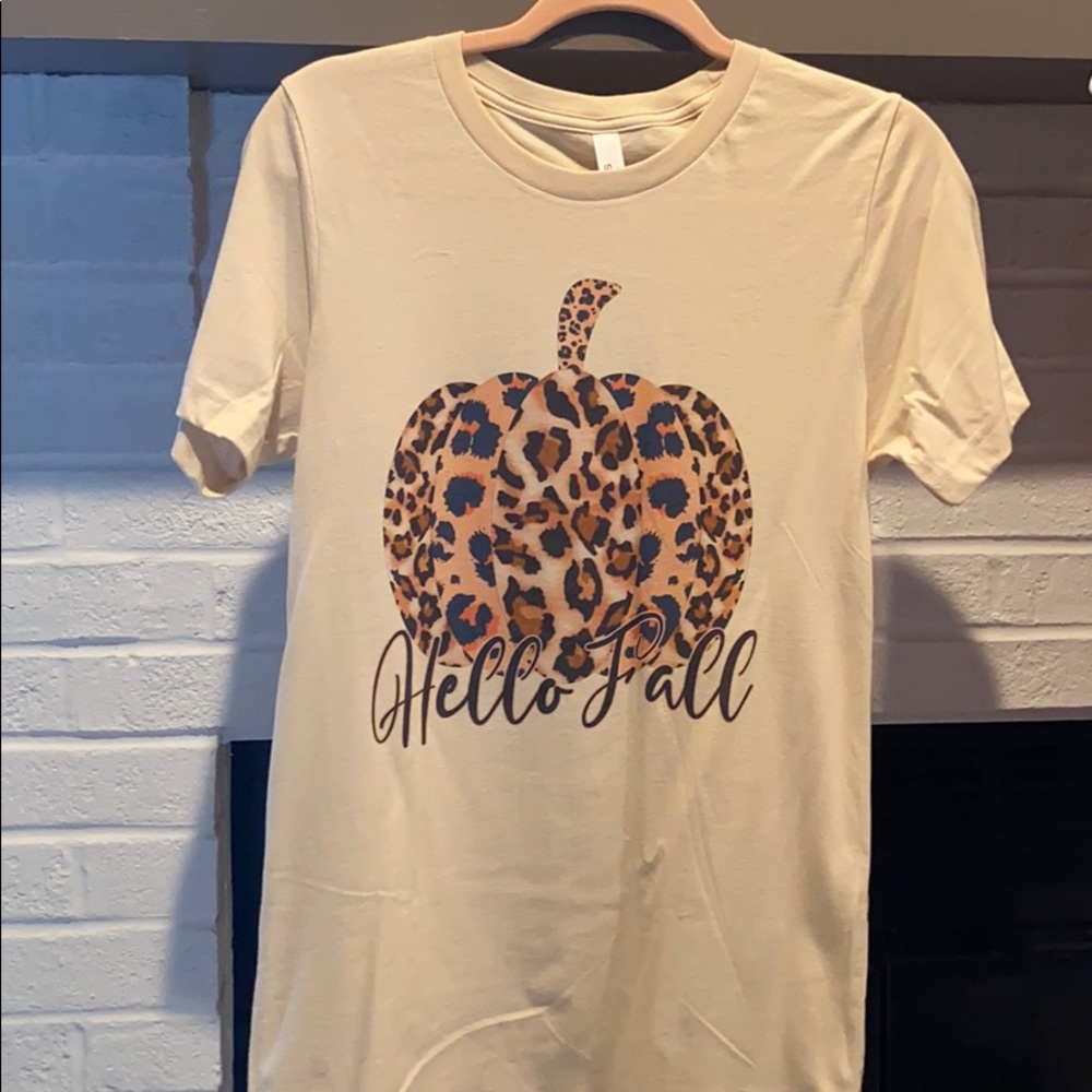 Hello Fall Pumpkin TShirt